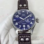 Replica IWC Big Pilot Le Petit Prince Limited Edition Watch 46mm Navy Complications Dial